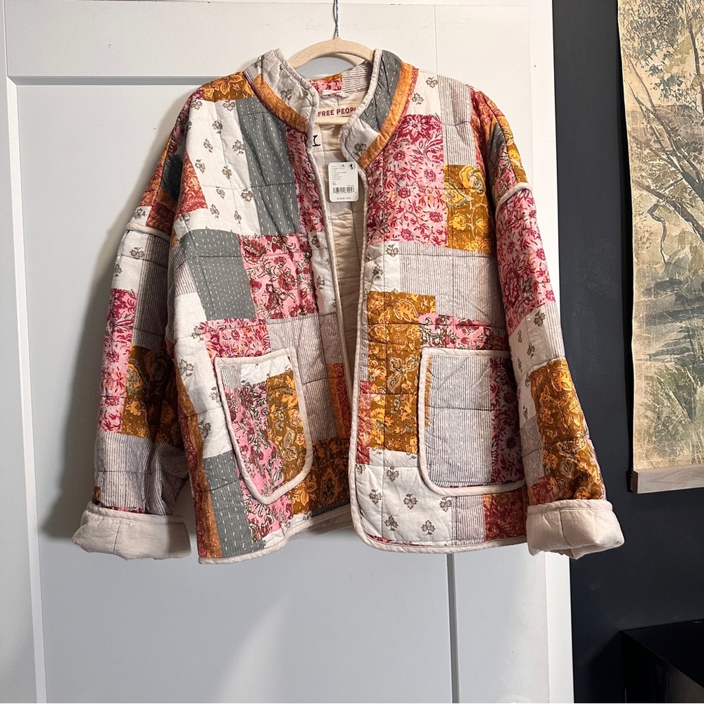 Free People patchwork jacket